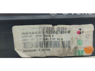 Дисплей Nissan Almera Tino