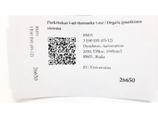 Vstřikovač 7810702, 0445110382 BMW 3 E90 E91 pro naftový motor 2.0