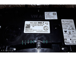 Панель приборов 5E0920980F   Skoda Octavia Mk4       