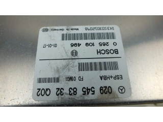 Řídící jednotka 0295458332 Mercedes-Benz A W168 2001