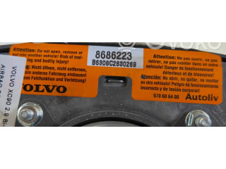 Подушка безопасности водителя 8686223 Volvo XC90