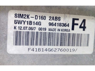 Блок управления двигателя 96418364, 5WY1B14G   Chevrolet Epica