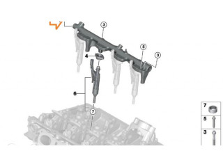 Магистральная трубка топлива