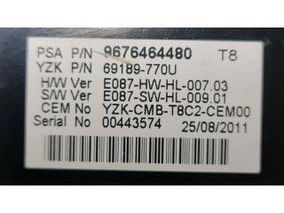 Панель приборов 9676464480, 00443574   Peugeot 3008 I       