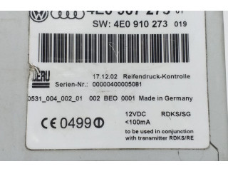 Блок управления 4E0907273, 57817   Audi A8 S8 D3 4E