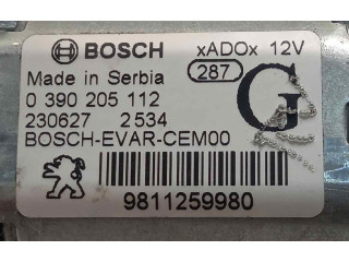 Двигатель стеклоочистителя заднего стекла 9811259980, 0390205112 Citroen C3