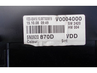 Přístrojová deska Volkswagen Tiguan 2009 5N0920870D, 5N0920870D