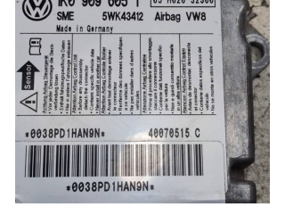 Блок подушек безопасности 1K0909605T, 40070515C   Volkswagen Jetta V
