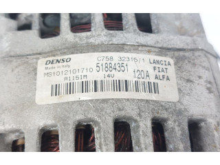 Генератор 51884351, 51884351 Alfa Romeo Giulietta
