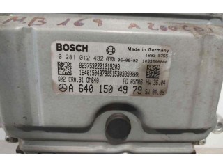 Блок управления двигателем Блок управления A6401504979   Mercedes-Benz A W169