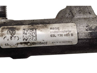 Топливная рампа 03L130089B, 48B13640A02 Skoda Octavia Mk2 (1Z) для двигателя CAYC