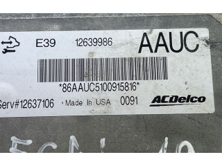 Блок управления двигателя 86AAUC5100915816, 12637106 Buick Regal