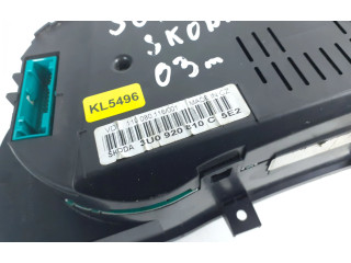 Панель приборов 3U0920810C, KL5496 Skoda Superb B5 (3U)