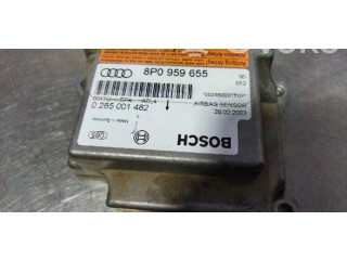 Блок подушек безопасности 0285001482, CENTRALITAAIRBAG   Audi A3 S3 A3 Sportback 8P