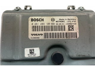 Блок управления двигателем Блок управления 31286086, 0261209108   Volvo V70
