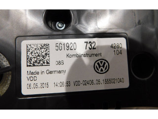 Geschwindigkeitsmesser Cockpit VDD024060, 5G1920732 Volkswagen Golf VII