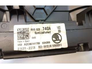 Панель приборов 6V0920740A, A2C91255200 Skoda Fabia Mk3 (NJ)