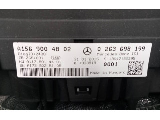 Přístrojová deska  Mercedes-Benz GLA W156 2015 A1569004802, 0263698199  