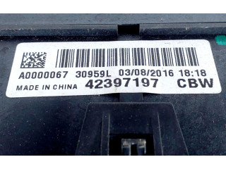 Pojistková skříňka 42397197, 95941608 Opel Mokka 2016