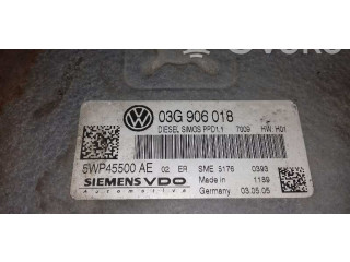 Řídící jednotka 03G906018, 5WP45500AE Volkswagen Passat Alltrack 2005