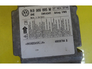 Блок подушек безопасности 1K0909605M, 5WK43411 Skoda Octavia Mk2 (1Z)