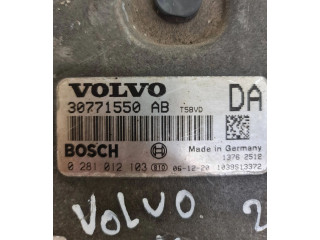 Блок управления двигателя 30771550, 0281012103 Volvo V70
