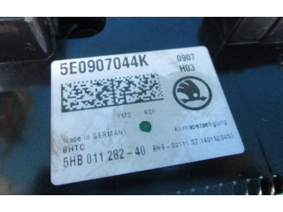 Блок управления климат-контролем 5E0907044K, 5HB01128240 Skoda Octavia Mk3 (5E)