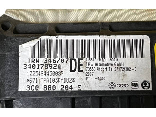 Подушка безопасности пассажира 3C0880204E, 34005348 Volkswagen PASSAT B6