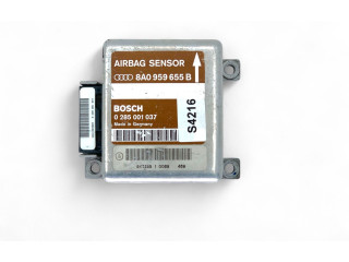 Блок управления надувных подушек 8A0959655B, 0285001037 Audi A4 S4 B5 8D