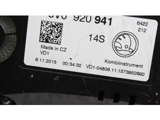 Спидометр (приборный щиток) 3V0920941 Skoda Superb B8 (3V)