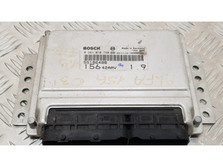 Блок управления двигателя 55186488, 0281010740   Alfa Romeo 156