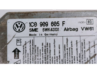 Блок подушек безопасности 1C0909605F, 5WK43131   Skoda Fabia Mk2 (5J)