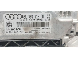 Блок управления двигателя 03L906018CN, 0281018227 Audi Q3 8U
