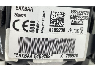 Подушка безопасности водителя 98255207ZD Peugeot 2008 II