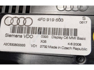 Дисплей 4F0919603, A2C53080033 Audi A6 S6 C6 4F