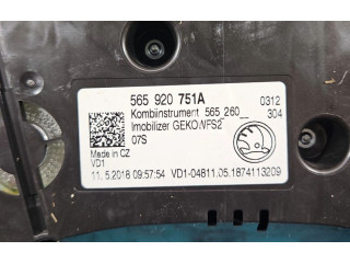 Панель приборов 565920751A, IMPRK1392735 Skoda Karoq