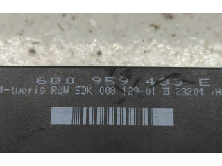 Блок комфорта 6Q0959433E, 5DK00812901 Skoda Fabia Mk1 (6Y)
