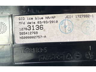 Дисплей 12783136, 18781835 Buick Regal