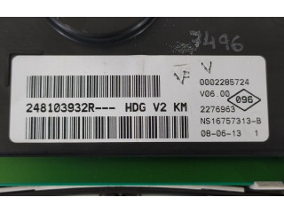 Панель приборов 248103932R   Dacia Lodgy       