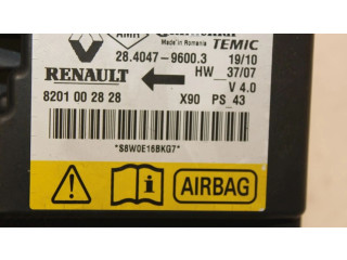 Блок подушек безопасности 8201002828, 8201002828 Dacia Sandero