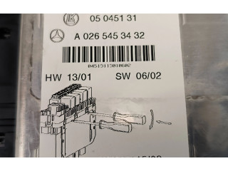 Блок предохранителей A0265453432, 05045131 Mercedes-Benz SL R230