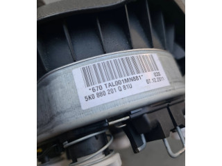 Подушка безопасности водителя 5K0880201Q   Volkswagen Touran II