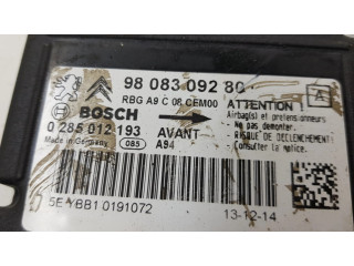 Блок подушек безопасности 9808309280 Peugeot 2008 I