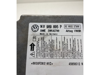 Блок подушек безопасности 1K0909605P, 5WK43700   Volkswagen Jetta V