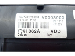 Панель приборов 1T0920862A Volkswagen Caddy