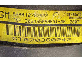 Надувная подушка для руля  12757622   Saab 9-5 