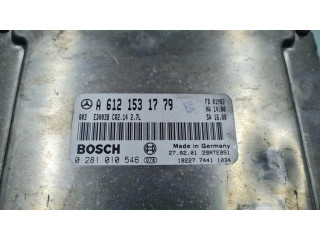 Řídící jednotka A6121531779, CENTRALITAMOTORUCE Mercedes-Benz ML W163