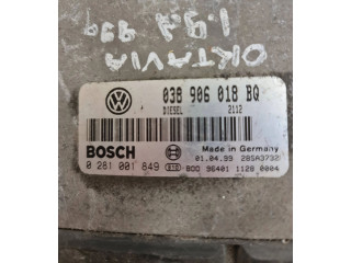 Блок управления двигателя 038906018BQ, 28SA3732 Skoda Octavia Mk1 (1U)