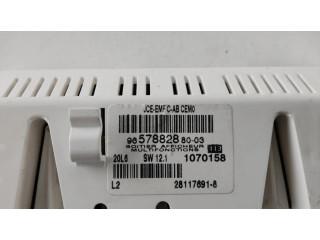 Дисплей 9657882880, 1070158 Citroen C4 I