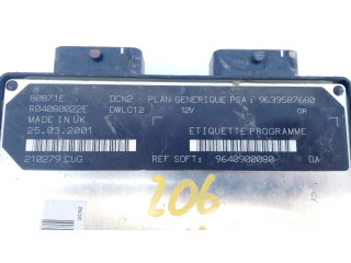 Блок управления двигателя R04080022E, 9640900080 Peugeot 206